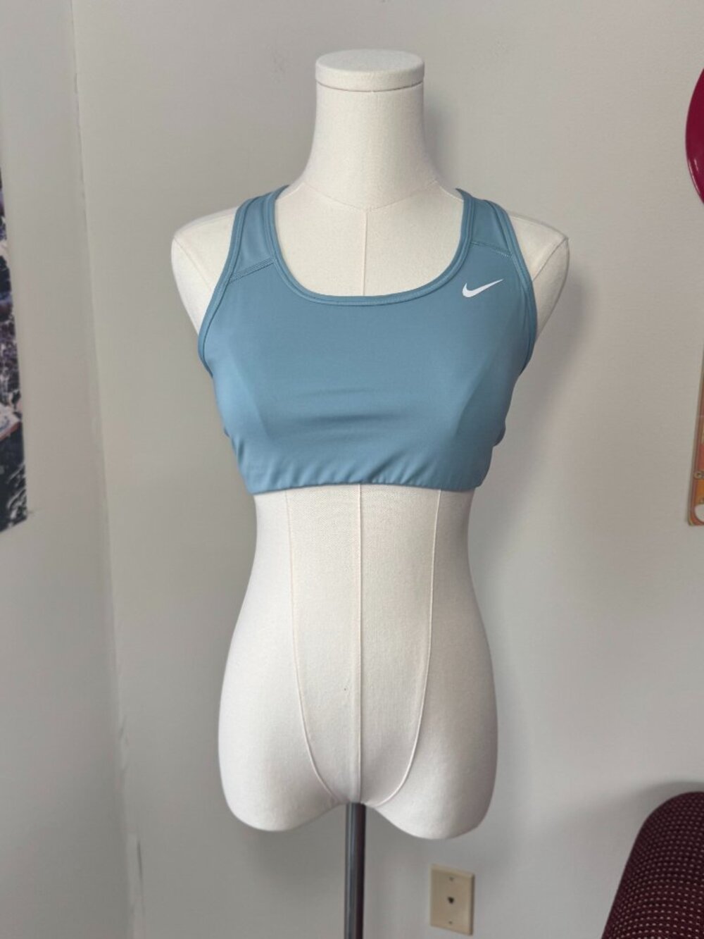 Nike Light Blue/Teal Dri-Fit Sports Bra
